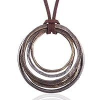 Womens Multilayer Pendant Necklaces Vintage Jewelry Fashion Long Sweater Necklace for Woman