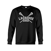 Lacrosse Dad Shirt LAX Crossed Sticks
