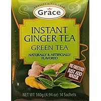 Grace Instant Ginger Tea Net.Wt 140 gr ( 14 Sachets )