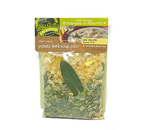 Frontier Soups Homemade In Minutes Idaho Outpost Potato Leek Soup, 3.25-Ounce Bags (Pack of 4)
