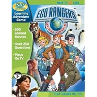 Snap Tv Eco Rangers DVD Animal Kingdom Learning Game