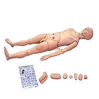 PVC Patient Care Manikin, Life Size Nursing Manikin for Nursing Medical Training Teaching & Education Supplies