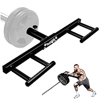 Yes4All Viking Press, Landmine Handle Attachment for 2-Inch Olympic Barbell – 3 Hand Grip Positions - Support Home Gym for Deadlift, Squat Workout, Increased Versatility