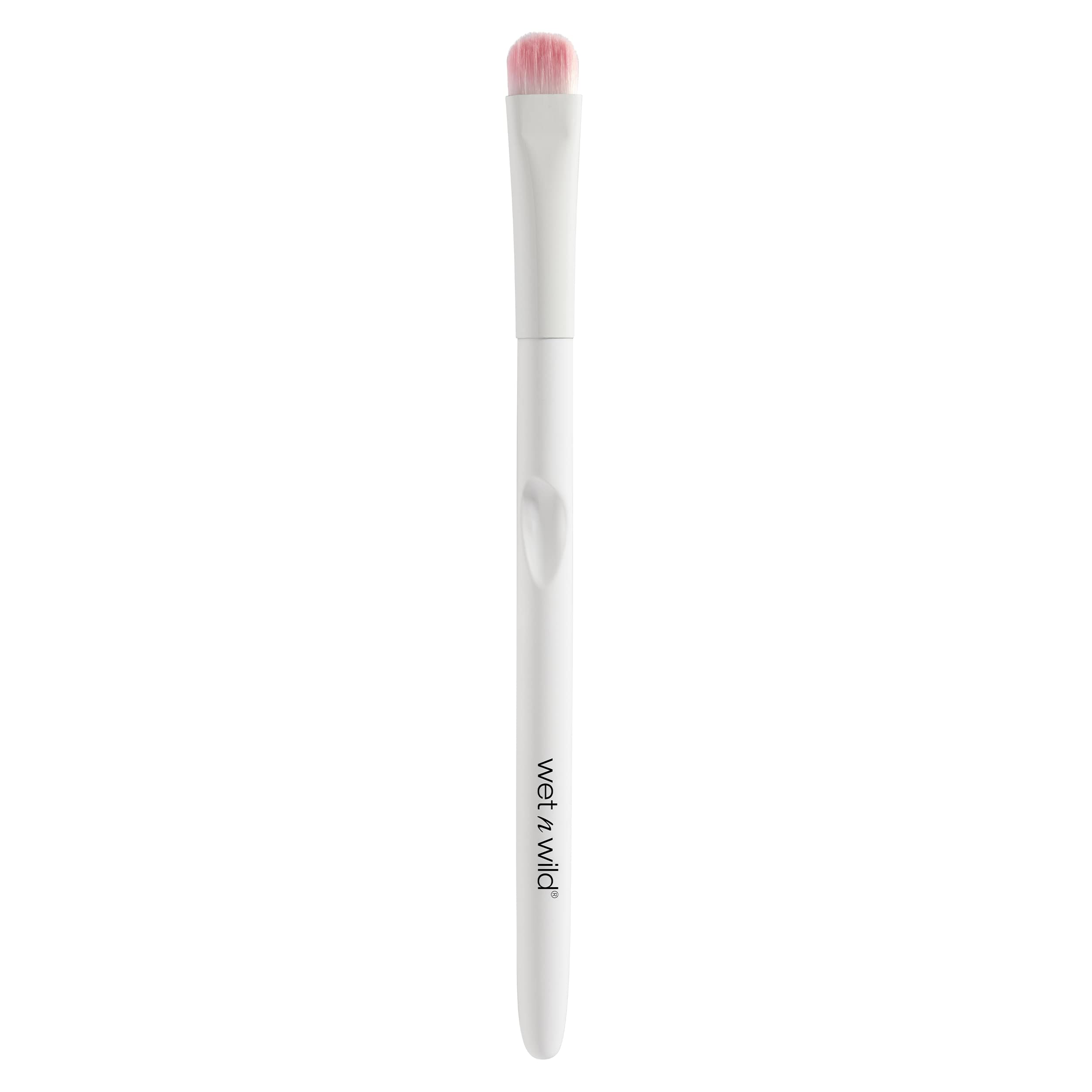 wet n wild Eyeshadow Brush, Makeup Brush for Liquid to Powder, Angled Brush, Precise Application