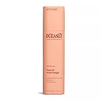 ATTITUDE Oceanly Face Oil Stick, EWG Verified, Plastic-free, Plant and Mineral-Based Ingredients, Vegan and Cruelty-free Beauty Products, PHYTO OIL, Unscented, 1 Ounce