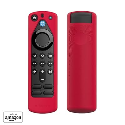  Fire TV Stick 4K Essentials Bundle with Remote Cover (Red) and  USB Power Cable : Electronics