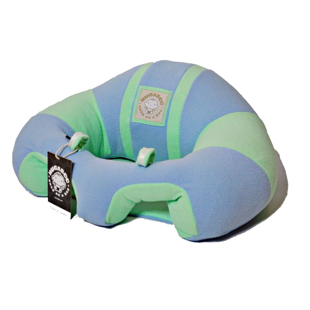 The Original Hugaboo Infant Sitting Chair for babies - Blue N' Green