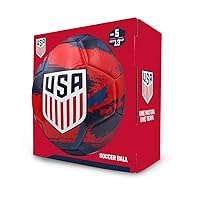 Icon Sports Official Licensed U.S. Soccer Federation Size 5 Offical Regulation Sized Soccer Ball