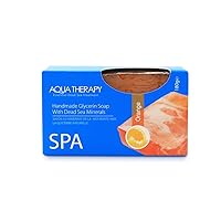 Dead Sea Hand Made Glycerin Soap (Orange), 6 oz