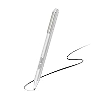 Pen for Microsoft Surface, Palm Rejection, 1024 Levels Pressure, Flex & Soft HB Nib, Compatible with Surface Pro/Studio/Book/Laptop/Go, Including 2 Spare Nibs & AAAA Battery