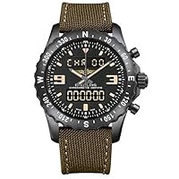 Breitling Men's Professional Chronospace Blacksteel Watch M7836622/Bd39-105W