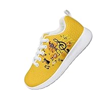 Children's Sports Shoes Boys and Girls Simple Halloween Design Shoes Soles Soft Damping Wear-Resistant Campus Halloween Party
