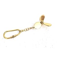 Small Pocket Brass Fen Vintage Key Chains Small Pocket Bell Vintage Key Chains Color Golden Material - Brass