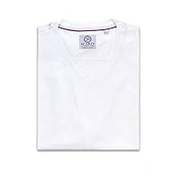 Men's Hatched Pattern Shirt - Color White