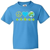 Celebrate Earth Day Peace Love Earth Youth T-Shirt