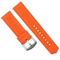 Silicone Rubber Watch Band Strap Complatible with Citizen Eco Drive Watch - 18-20-21-22-24mm