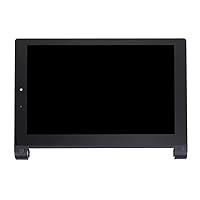 Repair Replacement Parts LCD Screen and Digitizer Full Assembly with Frame for 10.1 inch Lenovo Yoga Tablet 2 1051(Black) Parts (Color : Black)