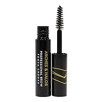 Arches & Halos Water Resistant Firm Hold Brow Gel - Clear - Waterproof Eyebrow Gel - Quick-Setting, Long-Lasting - Lightweight, Non-Sticky Formula - 2.3 ml