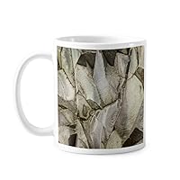 Fancy Stone Color Texture Crackles Mug Pottery Ceramic Coffee Porcelain Cup Tableware