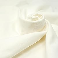 RTC Fabric 100% Cotton Solid Flannel, White 8 Yard Bolt