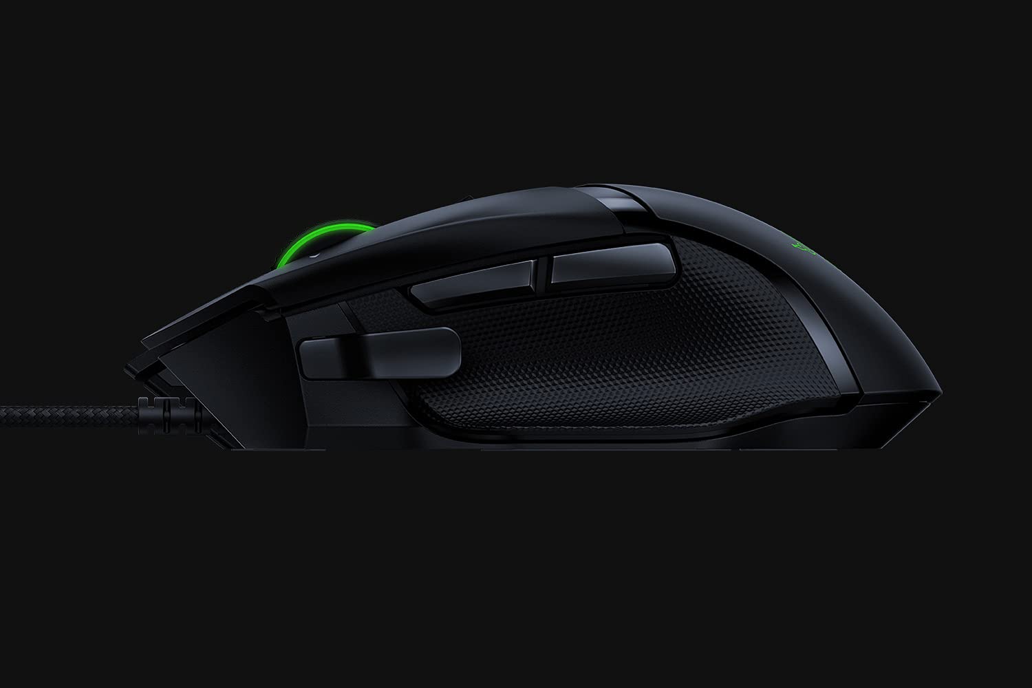 Razer Basilisk V2 - FPS Gaming Mouse (Gaming Mouse with New 20,000 DPI Focus + Optical Sensor, 5G, Removable Dpi Switch and Customizable Scroll Wheel, RGB Chroma and USB) Black