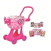 Minnie Happy Helpers Bowtique Shopping Cart Pink