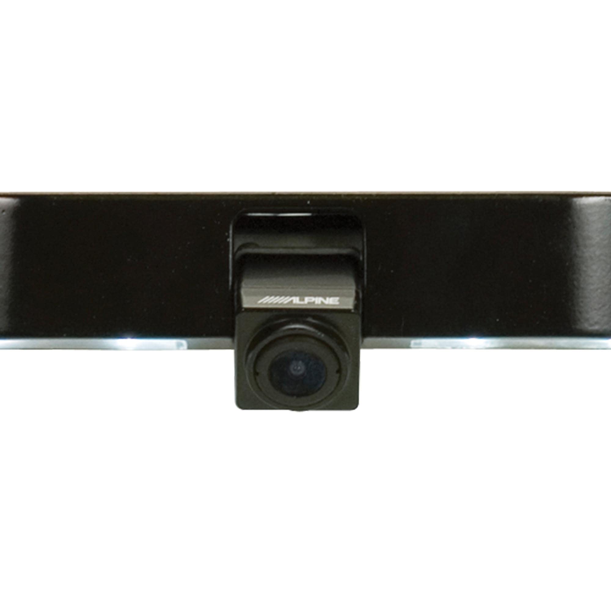 Alpine KTX-C10LP License Plate Frame with Alpine HCE-C1100 Back Up Camera