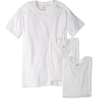 Hanes Men's Control Crew Neck Undershirt-Multiple Packs Available