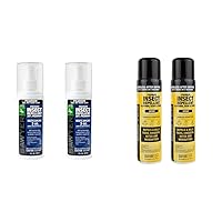 Sawyer Products SP5432 Picaridin Insect Repellent Spray, 20%, Pump, 3-Ounce, Twin Pack & SP6022 Premium Permethrin Insect Repellent for Clothing, Gear & Tents