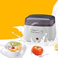 Yogurt Maker Machine | BPA-Free Storage Container & Lid | Perfect for Organic, Sweetened, Flavored, Plain or Sugar Free Options for Baby, Kids, Parfaits