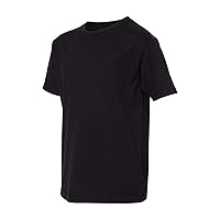 Hanes ComfortWash 5.5 oz. 100% Ring Spun Cotton Garment-Dyed T-Shirt S Black