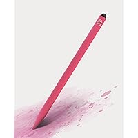 ZAGG Pro Stylus 2 - Active Dual-Tip with Capacitive Back-End, Wireless Charging, Palm Rejection, Tilt Recognition -Compatible w/iPad Pro 11/12.9 (3,4, & 5 Gen)/Air 10.9/iPad 10.2/9.7/Mini 5 & 6 - Pink
