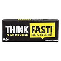Ridley's Ridley’s Think Fast! Group Party Game – Fast-Paced, Easy to Play Party Games – Fun for All Ages – Random Trivia Game for Adults and Kids