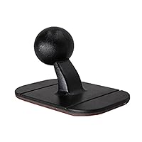 Car Dashboard Mount 17mm Ball Head Cellphone Magnetic Mount Anti-Shedding Phone Holder Rotatable Support Stand Cellphone Stand Anti-Shedding Rotatable
