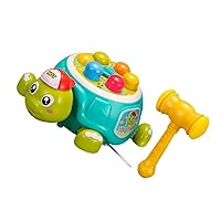 ERINGOGO Toy Wooden Toys Wooden Playset Whack Toy Toys for Tap Early Educational Kidcraft Playset Boy Gifts Turtle Plastic Large