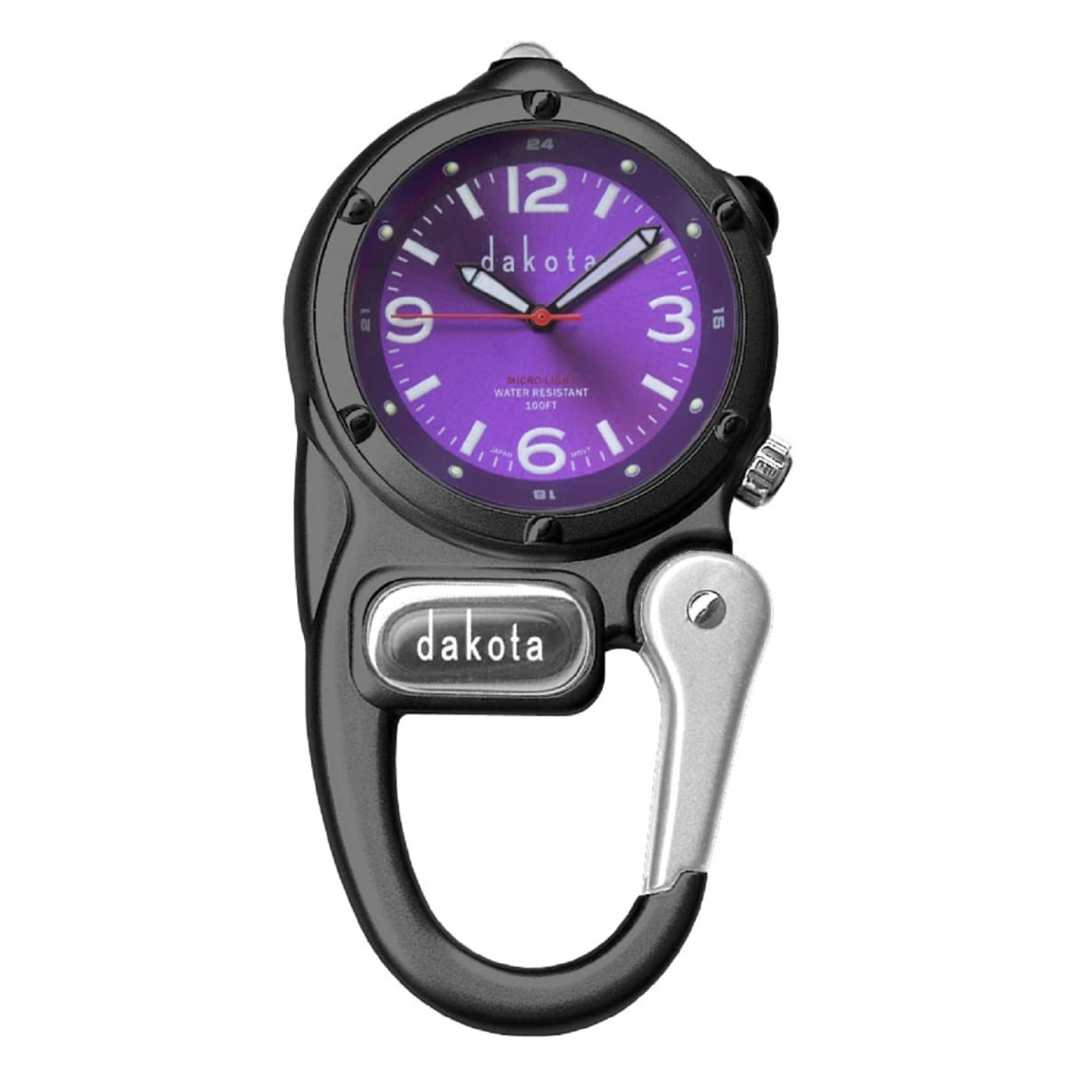 Dakota Watch Company Mini Clip with Microlight Dial