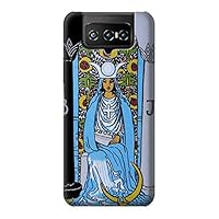 R2764 High Priestess Tarot Card Case Cover for ASUS ZenFone 7 Pro