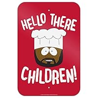 South Park Chef Hello Children Home Business Office Sign