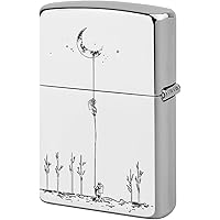 Zippo Dual Purpose Case Zippo Lighter Cover Moon Handle Replaceable Turlighter Protective Shell Oil Lighter Cover Smoke Set Replaceable Nasel Zippo Lighter Single-Sided Processing Metal Material