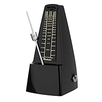 Mechanical Metronome Black/Loud Sound Piano Drum Violin Guitar