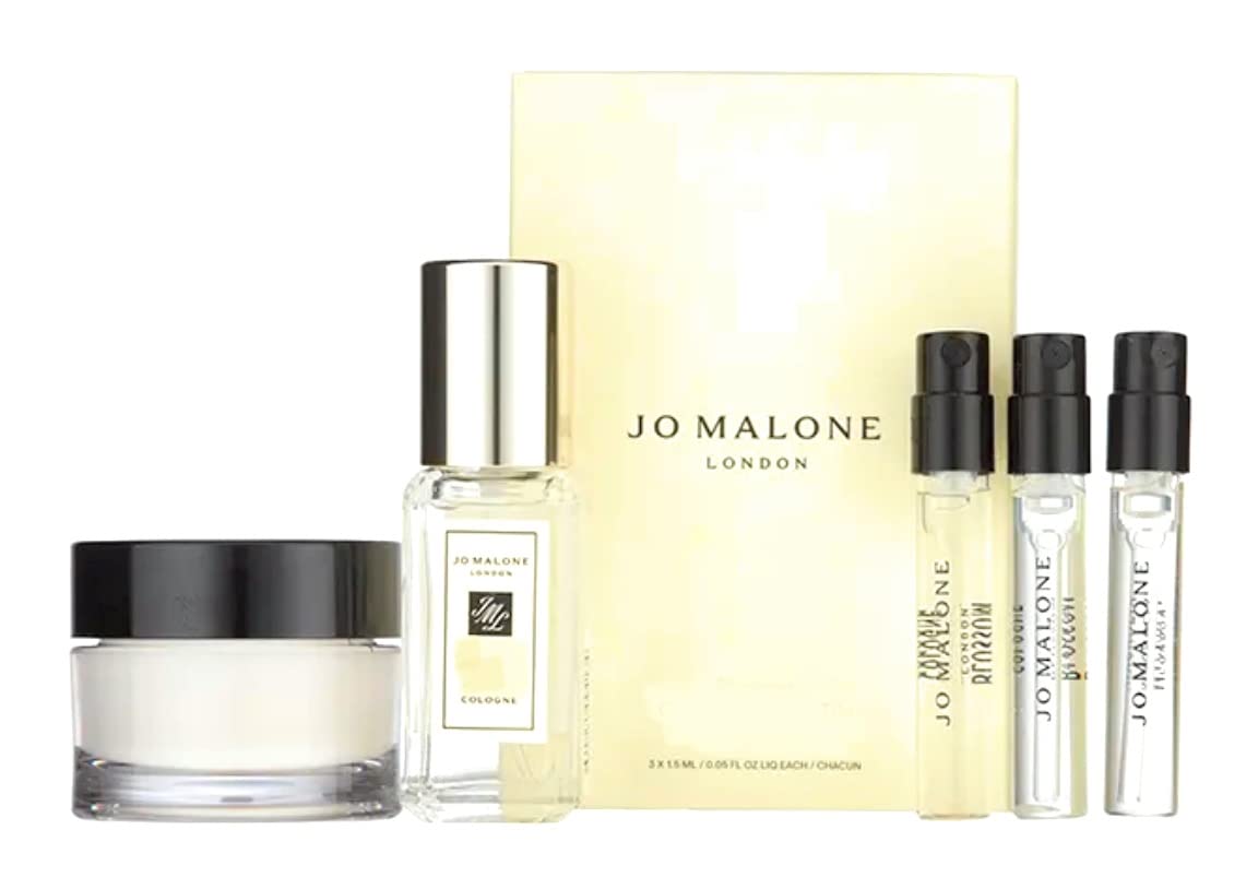 Jo Malone Cologne Vials Signature Scents Women Perfume and Creme Gift Set
