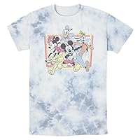 Disney Characters Break Out Young Men's Short Sleeve Tee Shirt