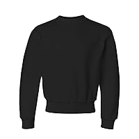 Jerzees boys Fleece Sweatshirts, Hoodies & Sweatpants Shirt, Sweatshirt - Black, Small US