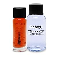 Mehron Makeup Spirit Gum & Remover Combo Kit