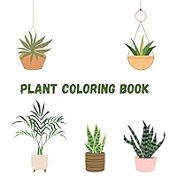 Plant Coloring Book