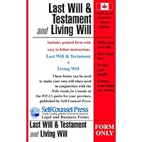 Last Will & Testament and Living Will (paper forms): Write your Last Will & Testament