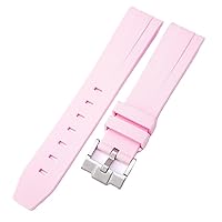 For Omega Swatch MoonSwatch Curved End Silicone Rubber Bracelet Men Women Sport Watch Band Accessorie 20mm