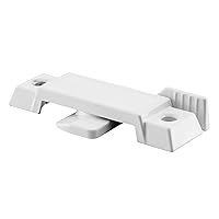 Prime-Line F 2590 Sash Lock for Vertical and Horizontal Sliding Windows – Replace Broken Sash Locks for Additional Home Security, 2-1/4” Mounting Hole Centers, White Diecast (Single Pack)
