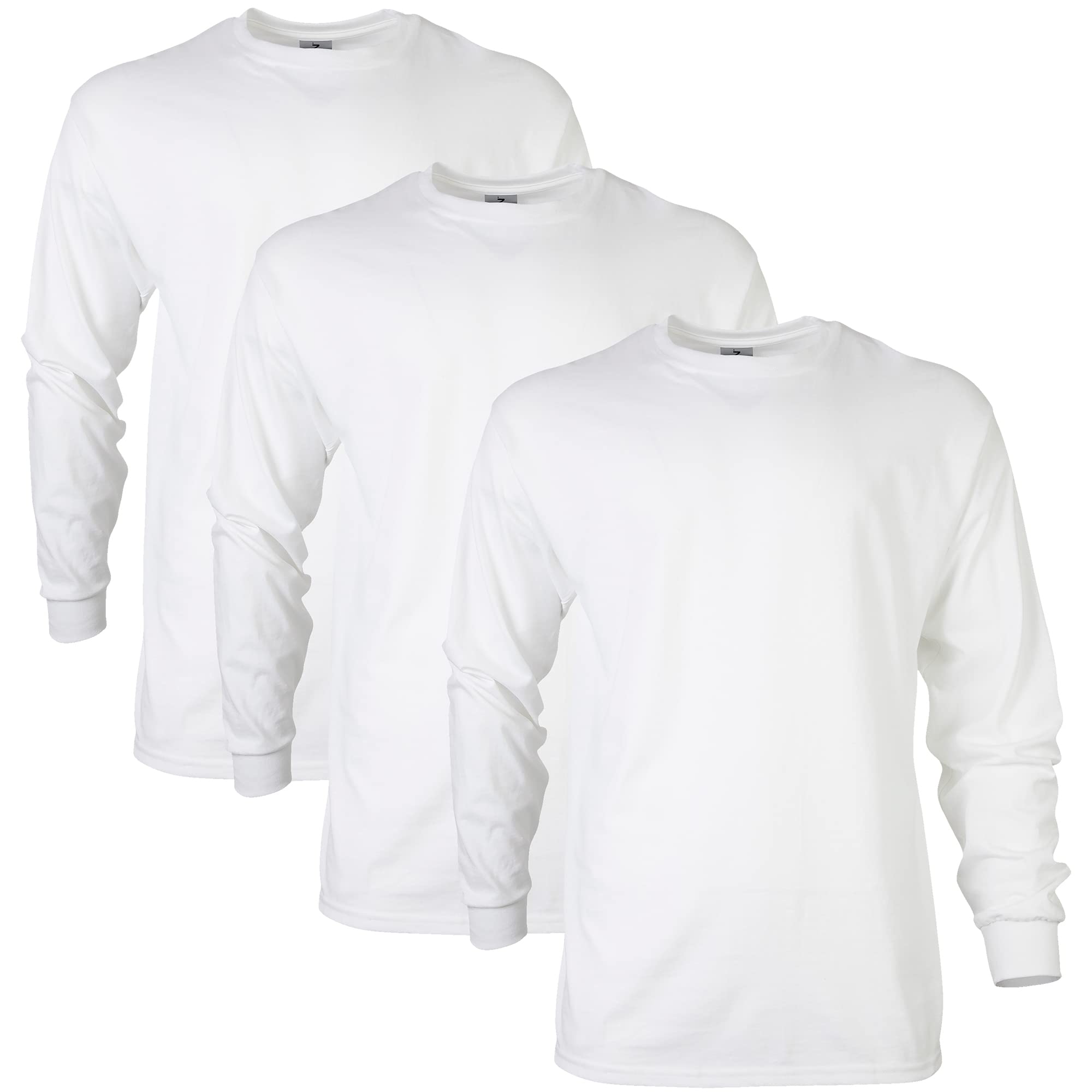 Gildan Ultra Cotton Long Sleeve T-Shirt, Style G2400, Multipack