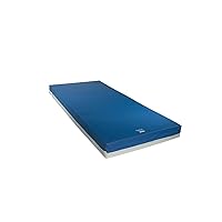 Drive Medical Gravity 8 Long Term Care Pressure Redistribution Mattress, No Cut Out, Small